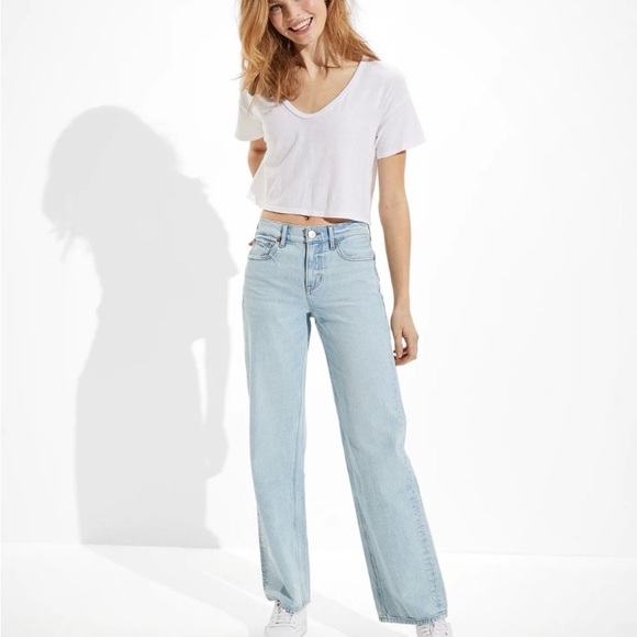 American Eagle Outfitters Denim - AEO 90’s wide leg jeans